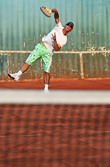 Image showing tennis man