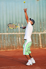 Image showing tennis man