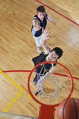 Image showing basketball competition concept