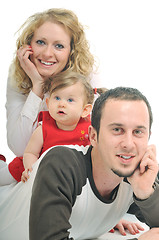 Image showing happy young family