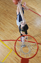 Image showing basketball competition concept