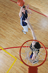 Image showing basketball competition concept