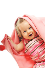 Image showing baby blanket isolated