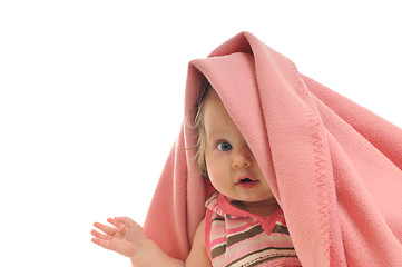 Image showing baby blanket isolated