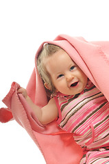 Image showing baby blanket isolated