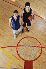 Image showing basketball competition concept