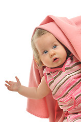 Image showing baby blanket isolated