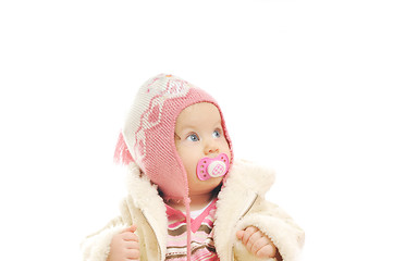 Image showing winter babywinter baby