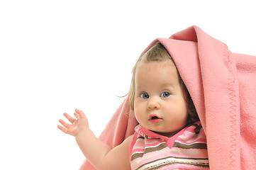 Image showing baby blanket isolated