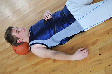 Image showing basketball relax