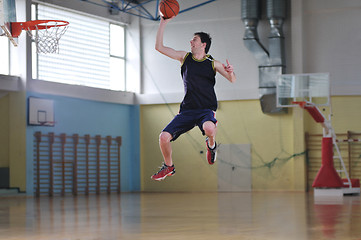 Image showing basketball player