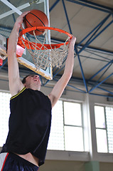 Image showing basketball player