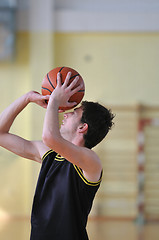 Image showing basketball player