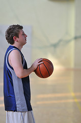 Image showing basketball player