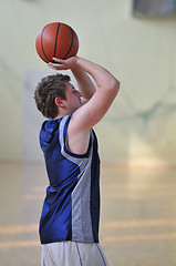 Image showing basketball player