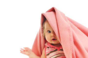 Image showing baby blanket isolated