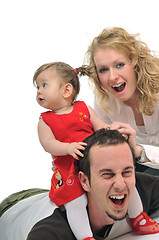 Image showing happy young family