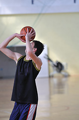 Image showing basketball man