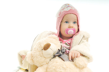 Image showing winter baby