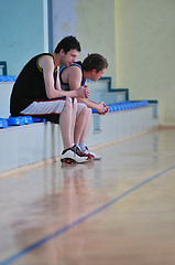 Image showing basketball relax