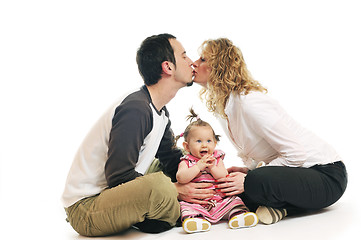 Image showing happy young family