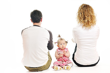 Image showing happy young family