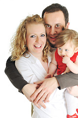 Image showing happy young family