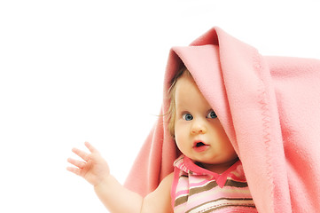 Image showing baby blanket isolated
