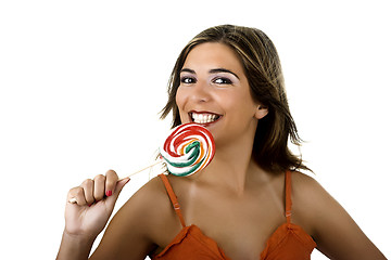 Image showing Lollypop Girl