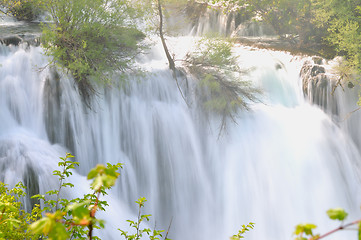 Image showing river waterfall wild 