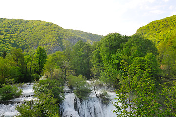 Image showing river waterfall wild 