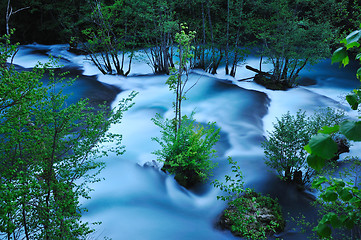 Image showing river waterfall wild 