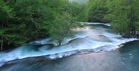 Image showing river waterfall wild 