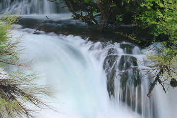 Image showing river waterfall wild 