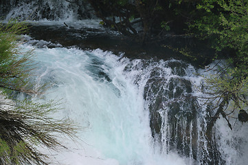 Image showing river waterfall wild 