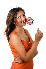 Image showing Lollypop Girl