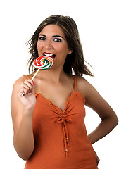 Image showing Lollypop Girl