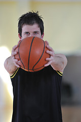 Image showing basketball man