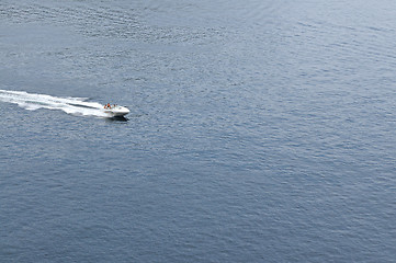 Image showing fun on sea