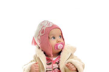 Image showing winter baby