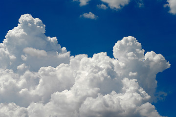 Image showing cumulus clouds