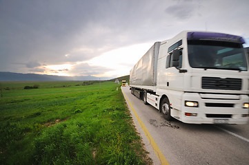 Image showing truck road