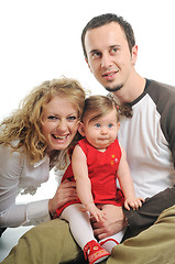 Image showing happy young family