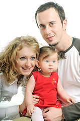 Image showing happy young family