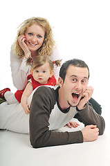 Image showing happy young family