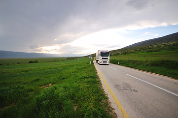 Image showing truck road