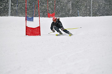 Image showing ski race