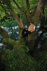 Image showing man relaxing outdoor