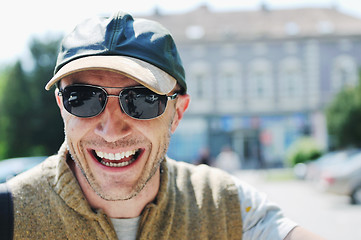 Image showing man relaxing outdoor