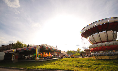 Image showing fun in town with circus